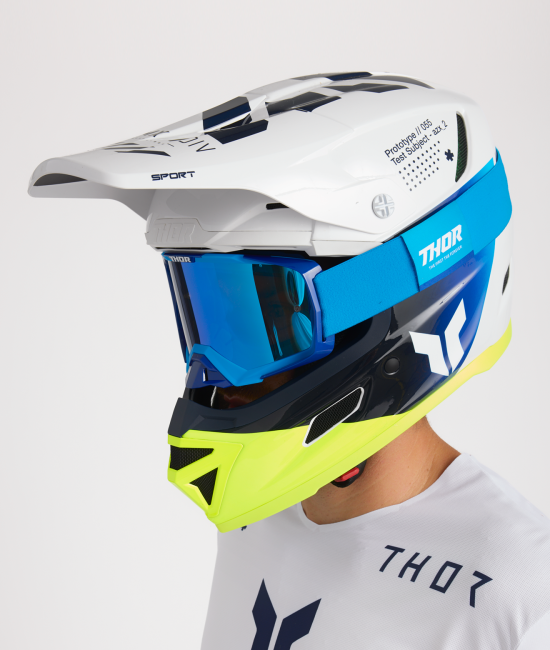 Casco Thor Reflex Sport Strike - Navy/Acid