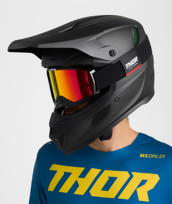 Casco Thor Reflex Sport Carbon - Stealth Black