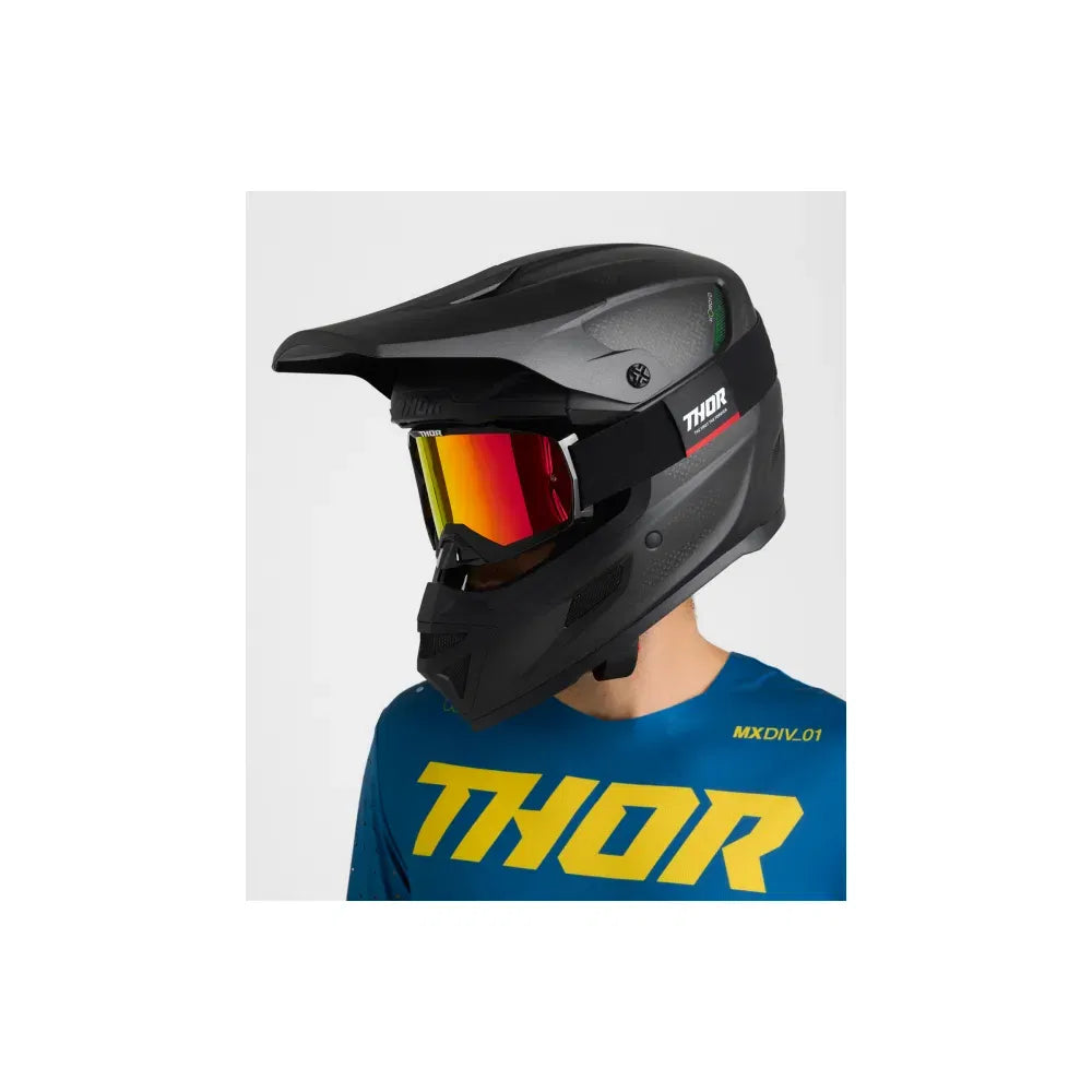 Casco Thor Reflex Sport Carbon - Stealth Black