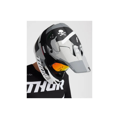 Casco Thor Reflex Sport Carbon - Brave Gray/White