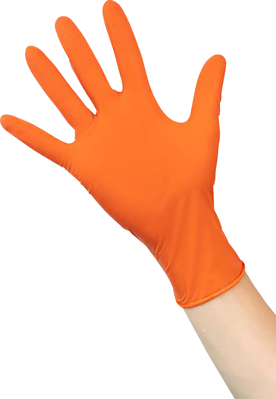 Guantes de nitrilo - Guantes de nitrilo - 8,5 MIL - Grandes - Paquete de 100