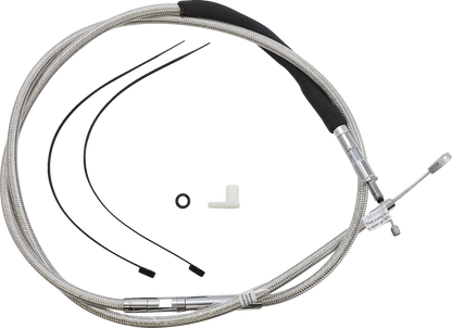 Cable de embrague de acero inoxidable pulido de alta eficiencia - Cable de embrague de acero inoxidable pulido de alta eficiencia - 67-11/16"