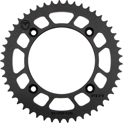 Corona Trasera Aluminio - Corona Trasera - Aluminio - 49 Dientes - Negro - Husqvarna/KTM