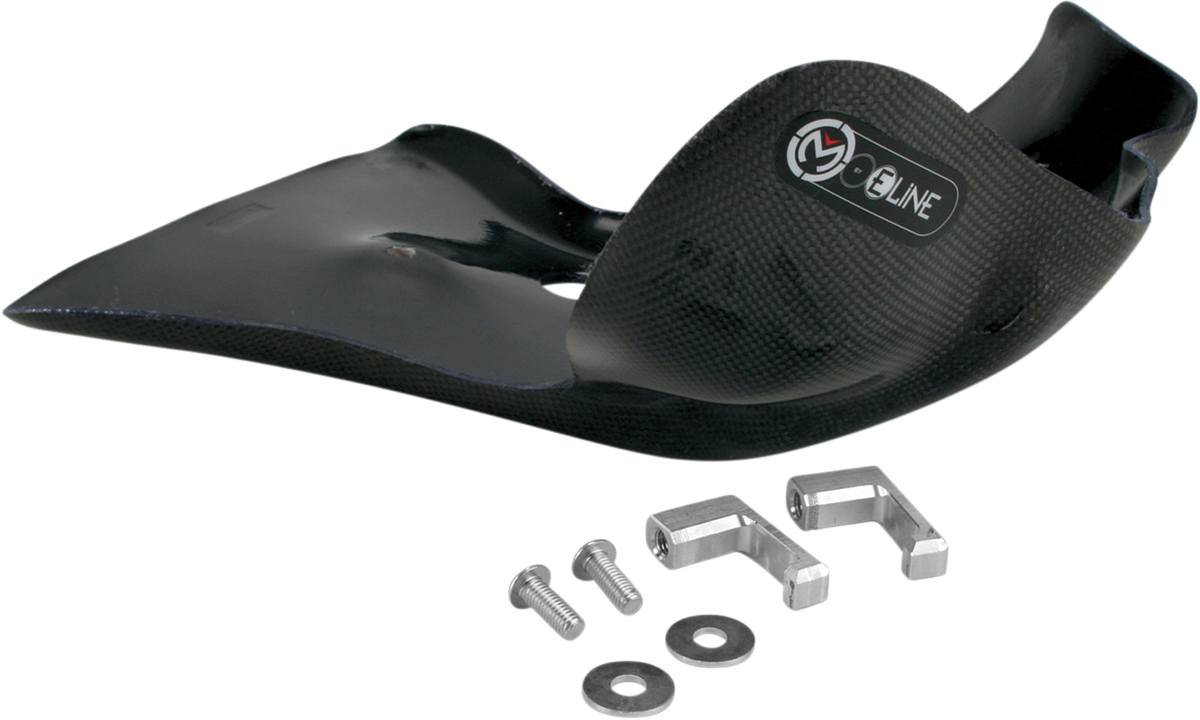 Placa protectora de fibra de carbono - Placa protectora de fibra de carbono - KLX400 | DRZ400