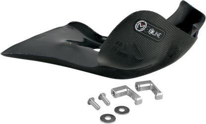 Placa protectora de fibra de carbono - Placa protectora de fibra de carbono - KLX400 | DRZ400