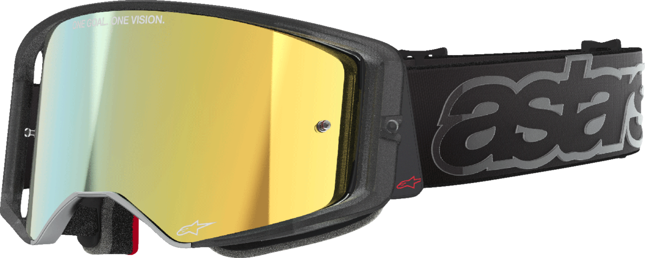 Lentes Supertech Vision Vista - Lentes Supertech Vision - Vista - Negro - Lente de espejo dorado