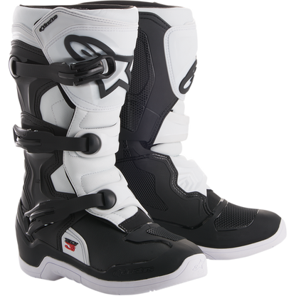 Botas Alpinestars Youth Tech 3S - Blanco/Negro