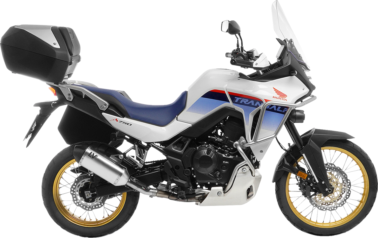 Silenciador Slip-On LV-14 - Silenciador Slip-On LV-14 - Titanio - Honda XL 750 Transalp