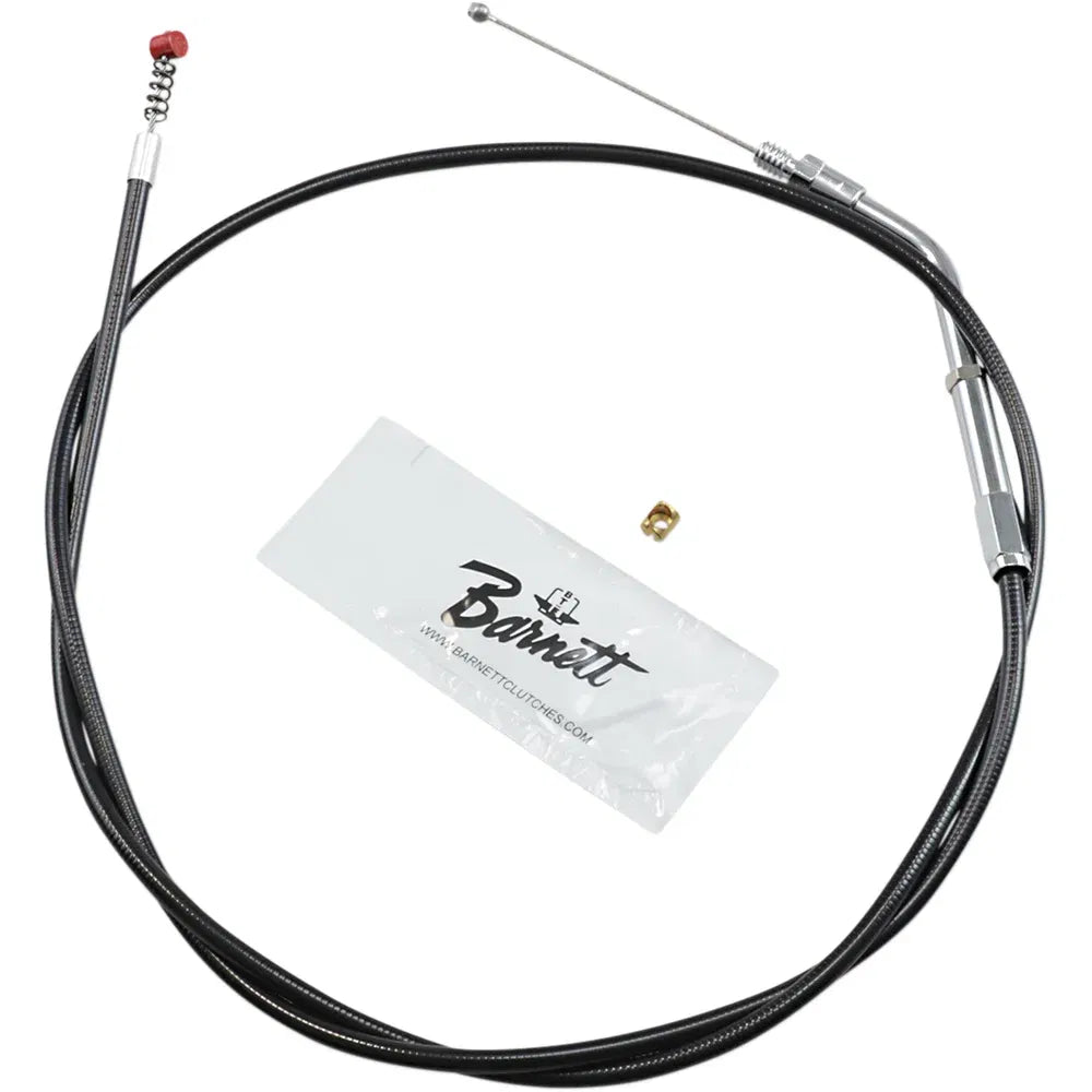 Cable de acelerador/ralentí de vinilo negro