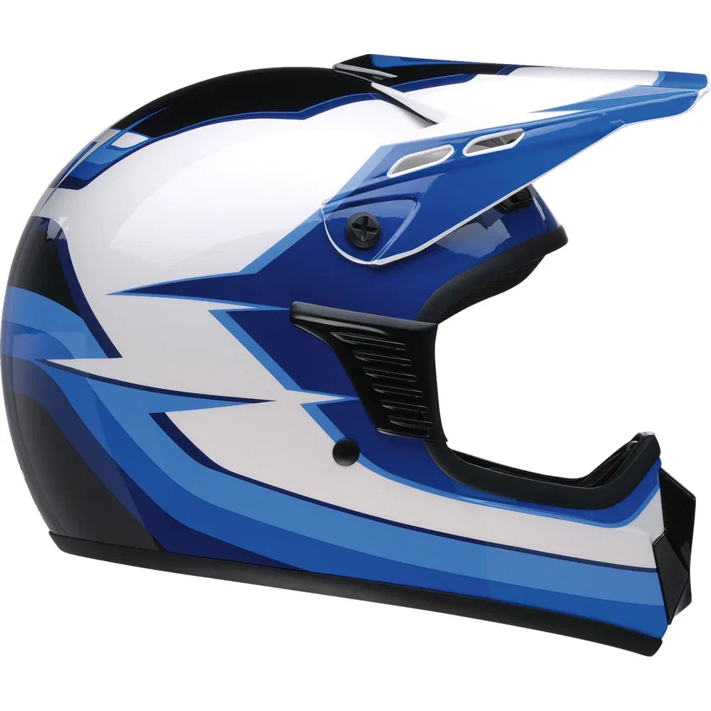 Casco Z1R Child Dirt Maxx Vortex Blue/White