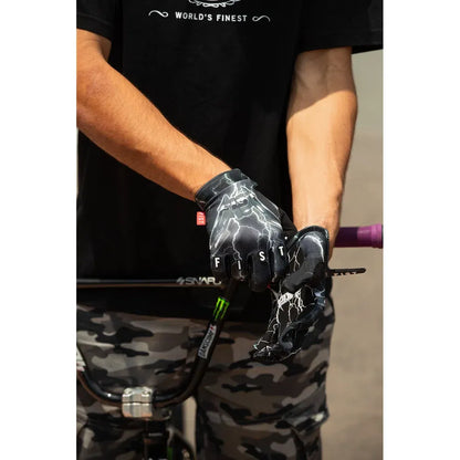 Guantes brady baker lightning con tiras