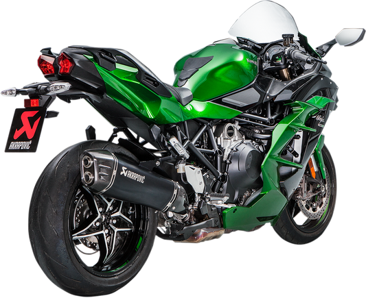 Escape Akrapovic - Black Titanium Muffler - Ninja H2 SX