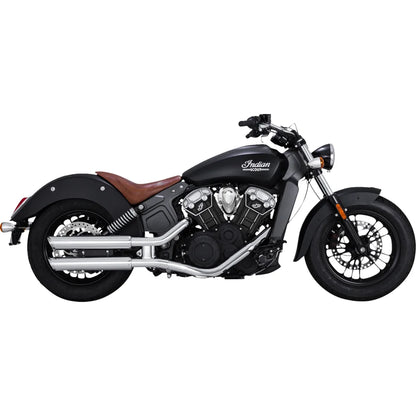 Silenciadores deslizantes twin slash de 3"