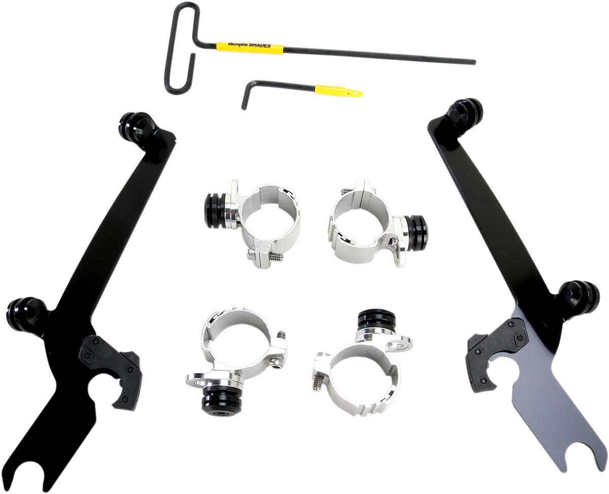 Kit de montaje completo Sportshield Trigger-Lock - Kit de montaje Sportshield Trigger-Lock - Negro - XL883