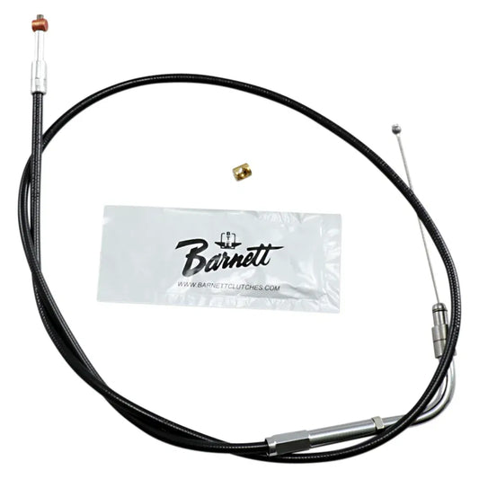 Cable de acelerador/ralentí de vinilo negro