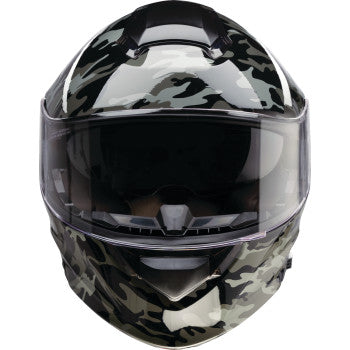 Casco modular Z1R Solaris 2.0 camuflaje - Negro/Gris