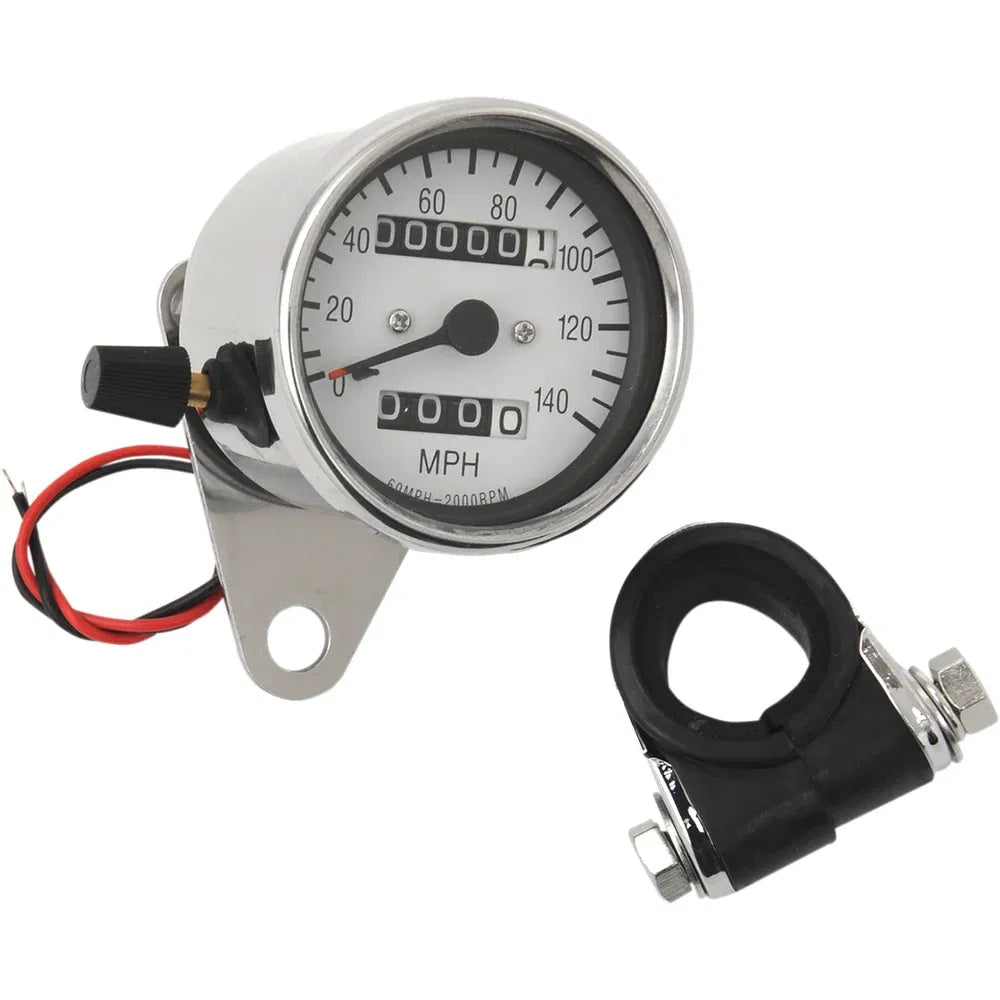 Mini velocímetro mecánico de 2,4"