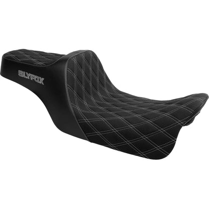 Asiento SLYFOX High Noon Double Diamond Silver Logo Silver Stitch FLH/FLT '23-'25
