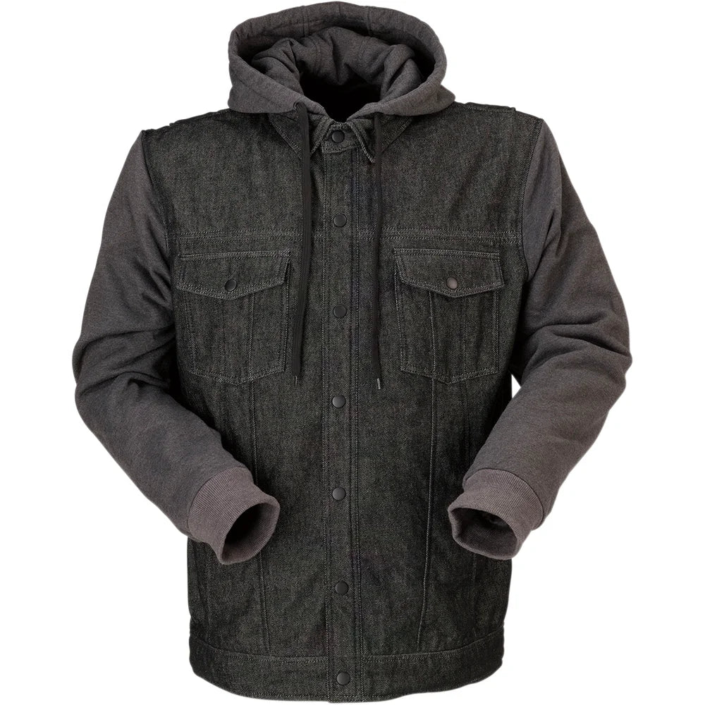 Sudadera con capucha vaquera