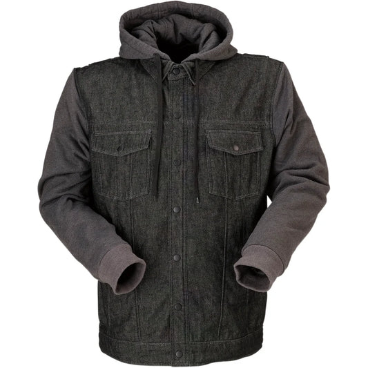 Sudadera con capucha vaquera