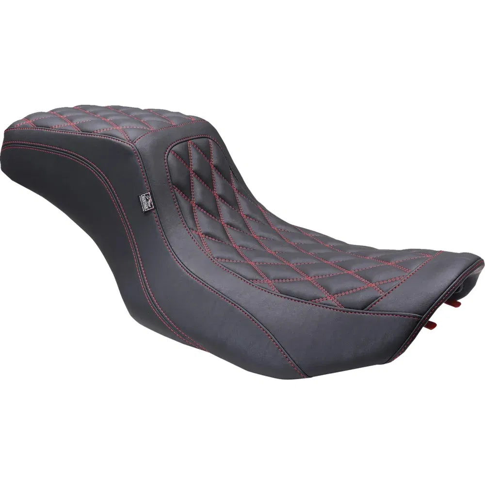 Asiento con respaldo cuadrado de doble diamante