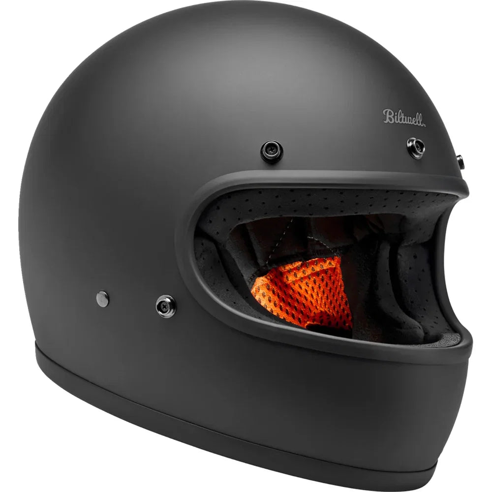 Casco gringo plano negro