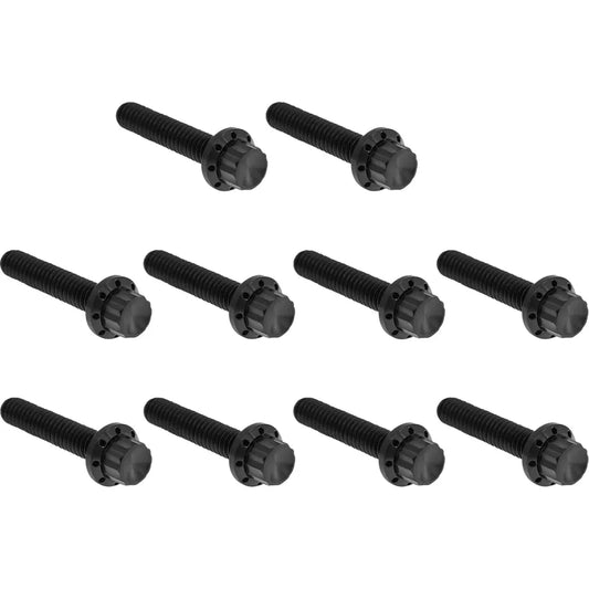 Kit de pernos de 12 puntos de titanio para cubierta de leva/cubierta de punto