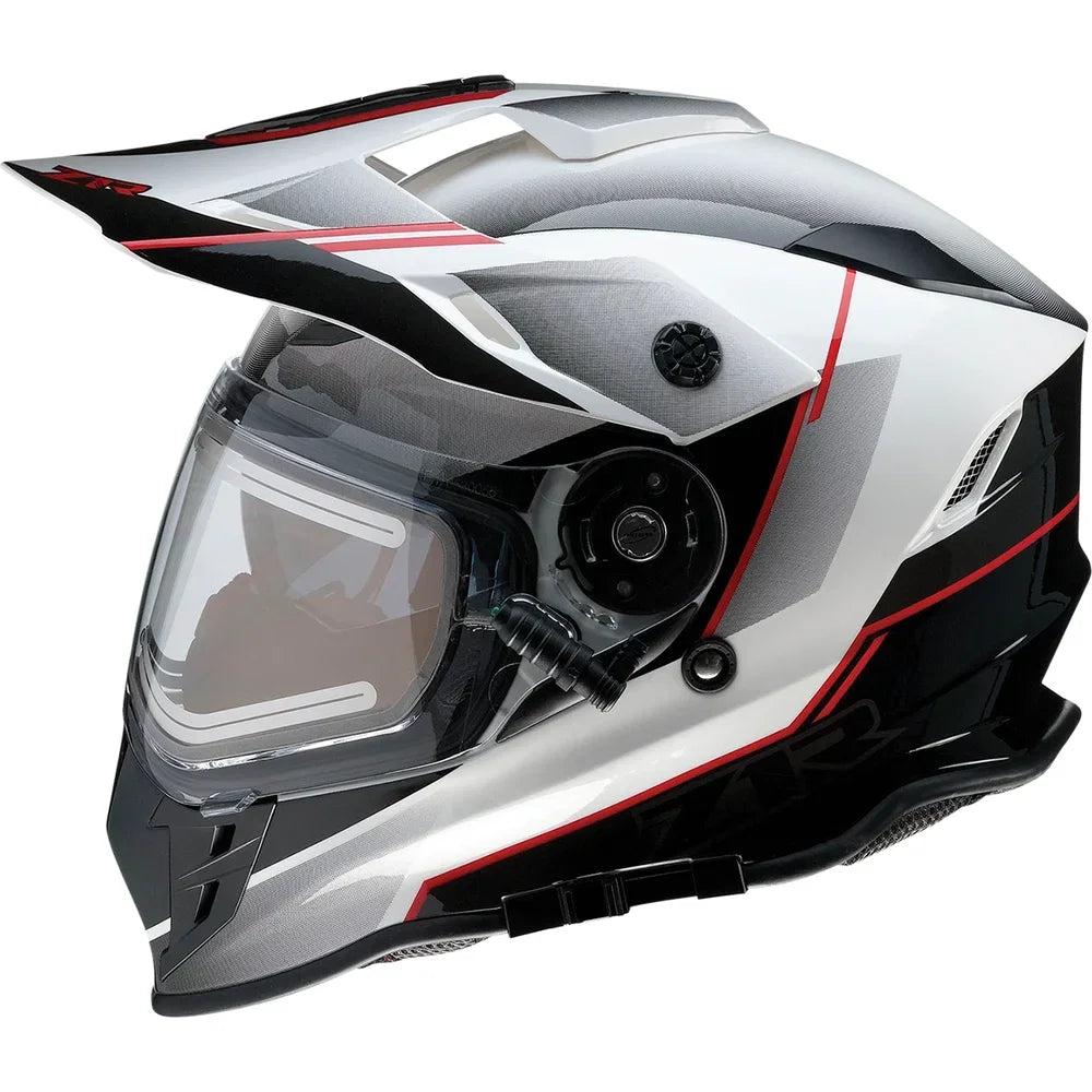 Casco eléctrico de doble panel range bladestorm snow