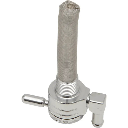 Downward Petcock - Chrome - 3/8" NPT
