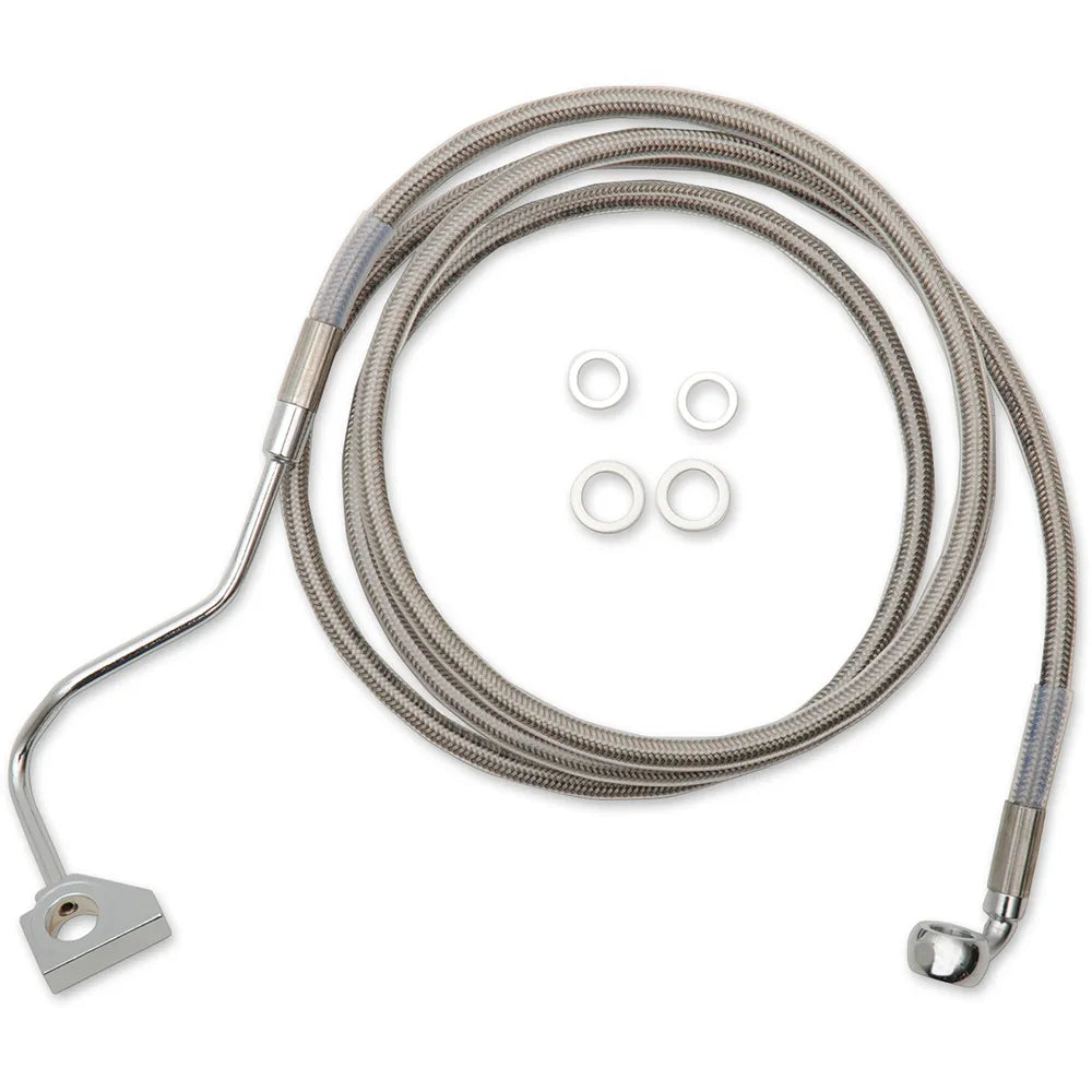 Línea de Freno Delantero de 8" - Acero Inoxidable