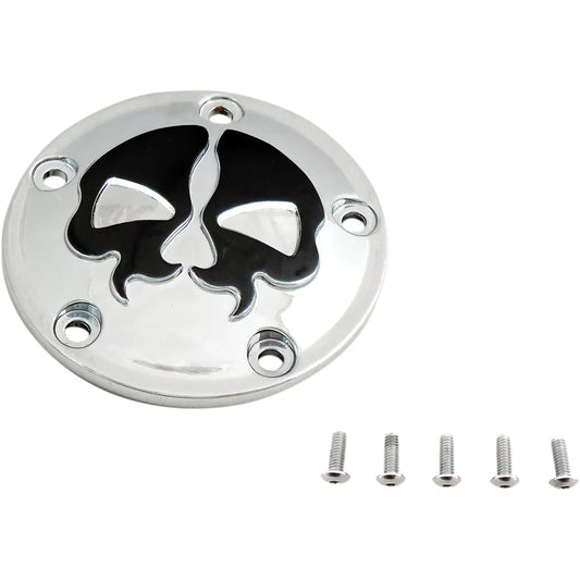 Cubierta Timer Skull - Cromo