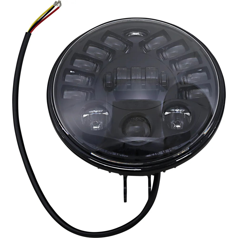 Adaptive Headlight with Mount - Black