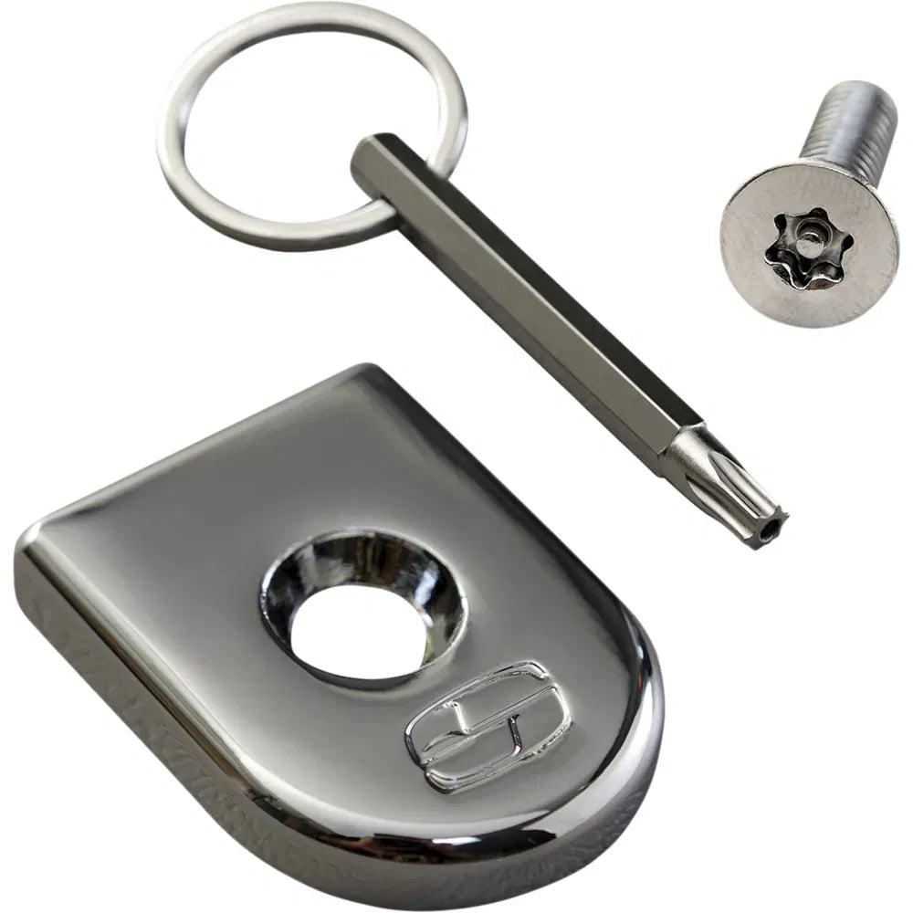 Tornillo de seguridad para asiento - Tornillo de seguridad para asiento - Cromado