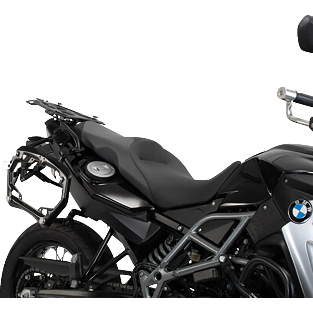 TRAX ADV Aluminum Case System - Silver - BMW F 650/700/800 GS '08-'18