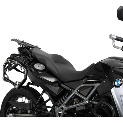 TRAX ADV Aluminum Case System - Silver - BMW F 650/700/800 GS '08-'18