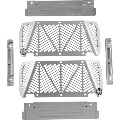 Protectores de radiador - Protectores de radiador - Plata - Kawasaki/Suzuki