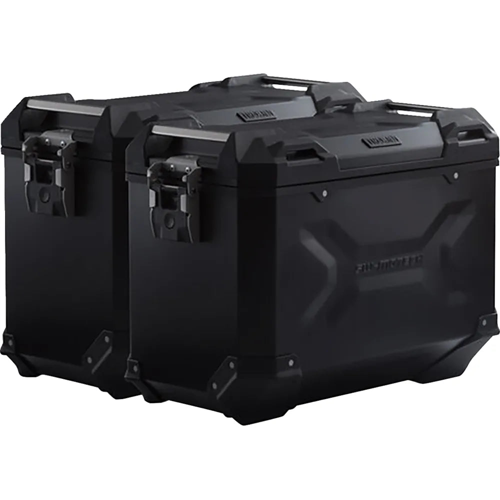 TRAX ADV Aluminum Case System - Black - Honda VFR1200X '11-'17