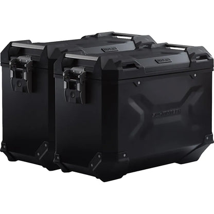 TRAX ADV Aluminum Case System - Black - Honda VFR1200X '11-'17