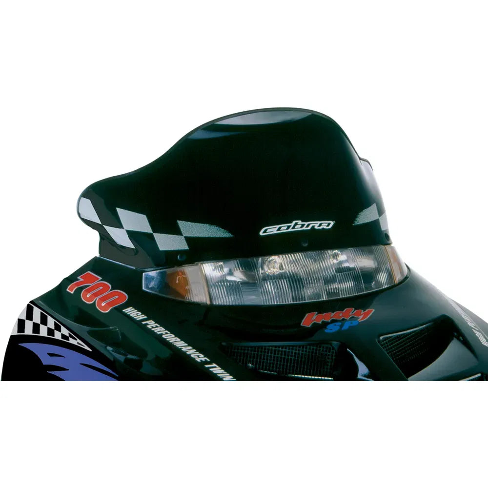 Windshield - 10" - Black - Polaris