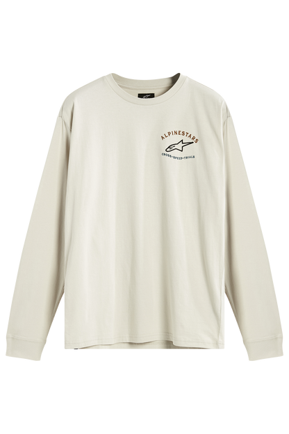 Playera Alpinestars Full Face Long-Sleeve - Hueso