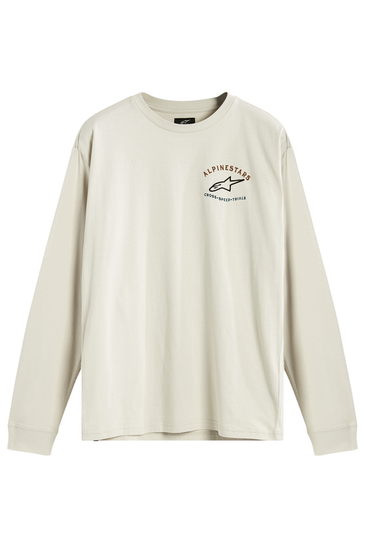 Playera Alpinestars Full Face Long-Sleeve - Hueso