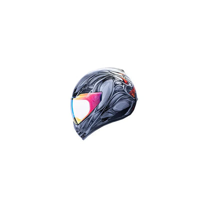 Casco Icon Domain Nouveau - Plata