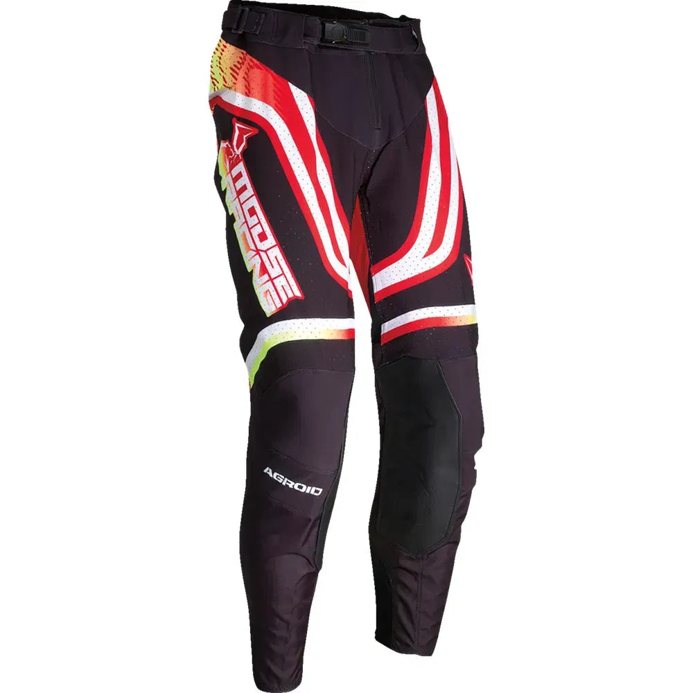 Pantalones Agroid - Pantalones Agroid - Rojo/Amarillo - US 32