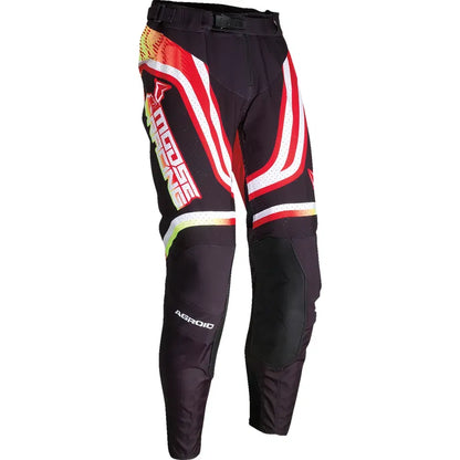 Pantalones Agroid - Pantalones Agroid - Rojo/Amarillo - US 32