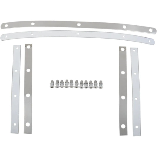 Fats Windshield Hardware Straps - Stainless Steel