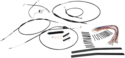 Kit de instalación de manillar XR - Kit de instalación de manillar XR - Colgadores Ape de 15"-17" - FLH '96-'06 - Negro