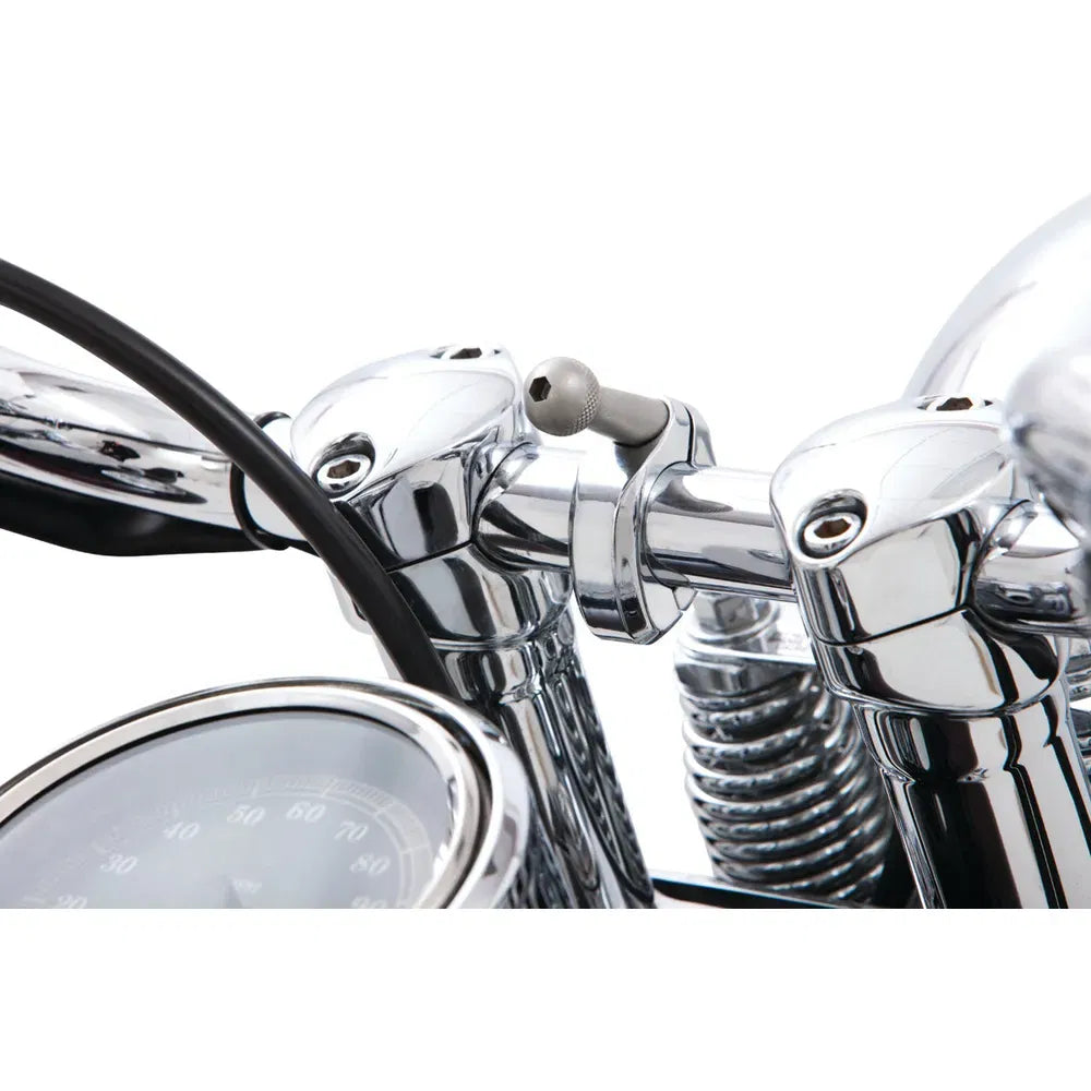 Drink Holder -  Handlebar Mount - Chrome
