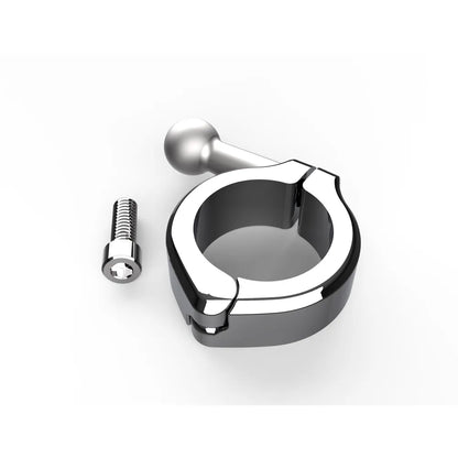 Drink Holder -  Handlebar Mount - Chrome/Black