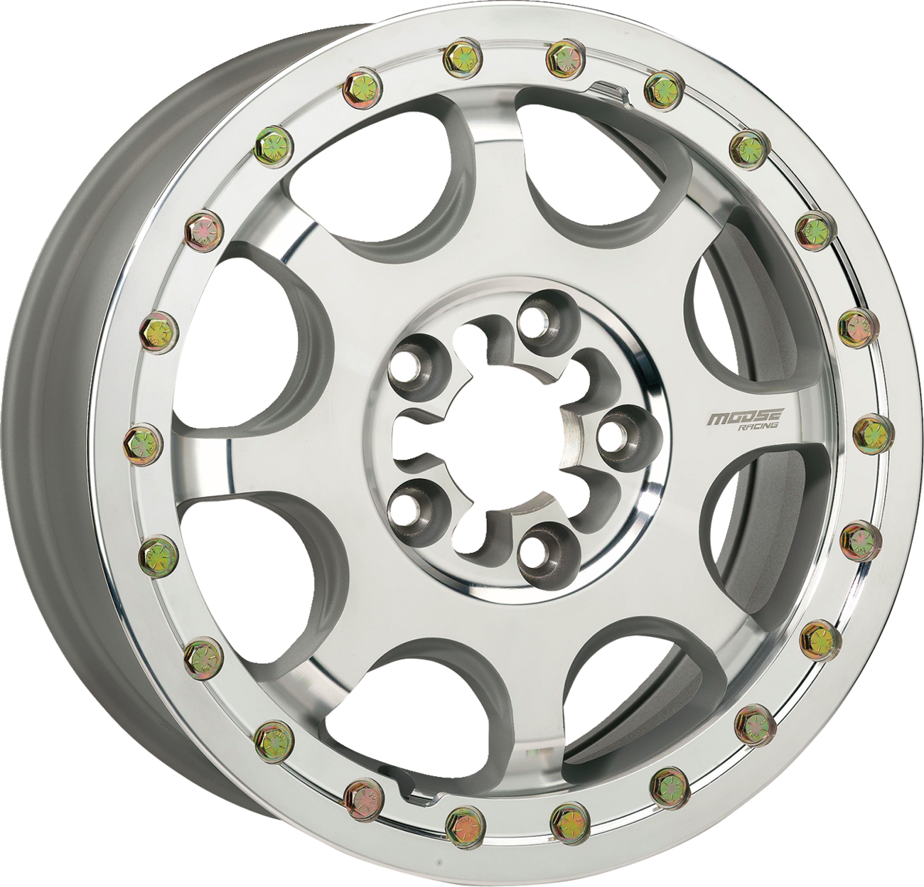 Rueda Beadlock de 5 lengüetas 351X - Rueda - 351X - 5 lengüetas/Beadlock - Delantera/Trasera - Mecanizada - 15x7 - 5/4,5 - 5+2