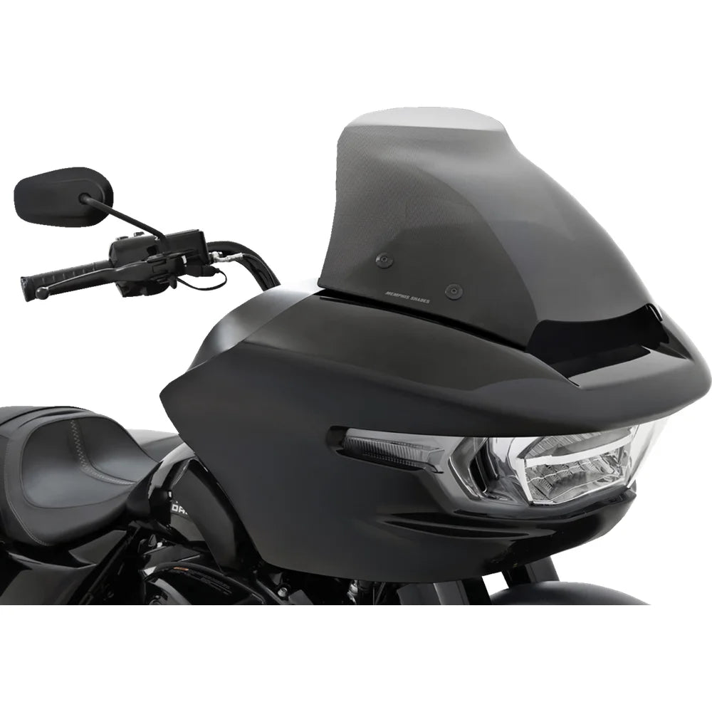 Parabrisas Memphis Shades Spoiler 7" Black Smoke Dot Matrix Fltr